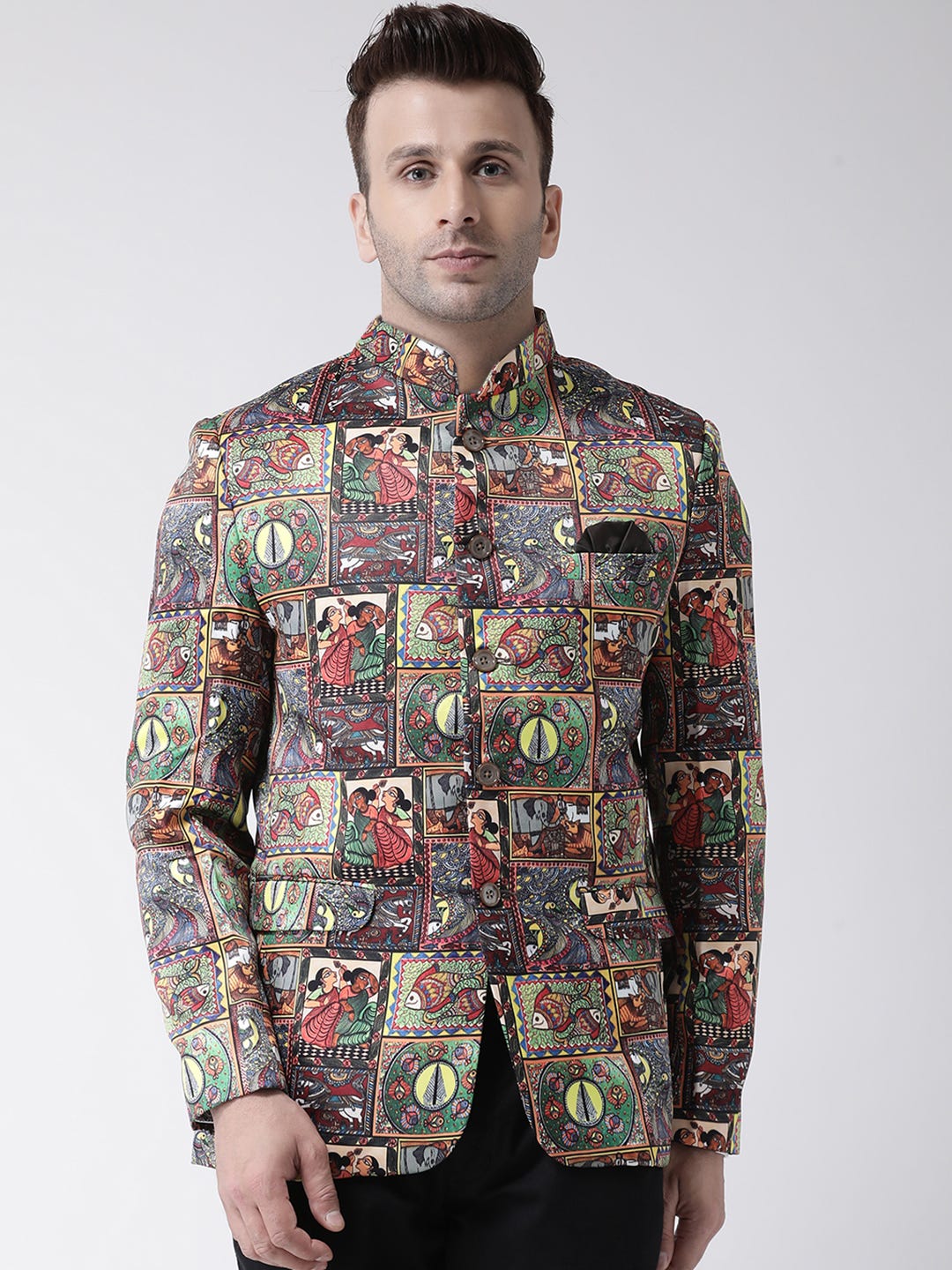 shoes on blazer for men