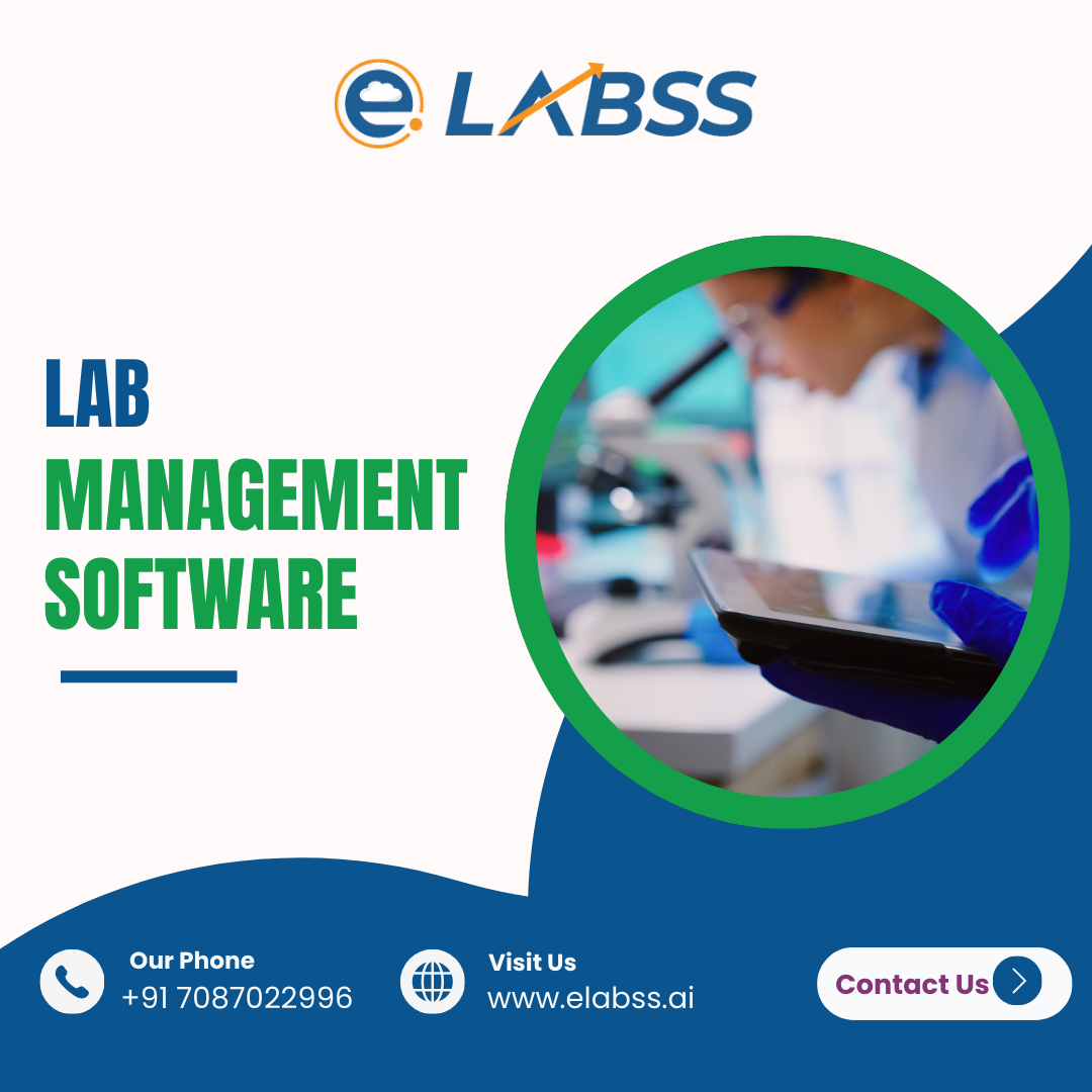 Advanced Lab Management Software for Modern Labs | eLABSS