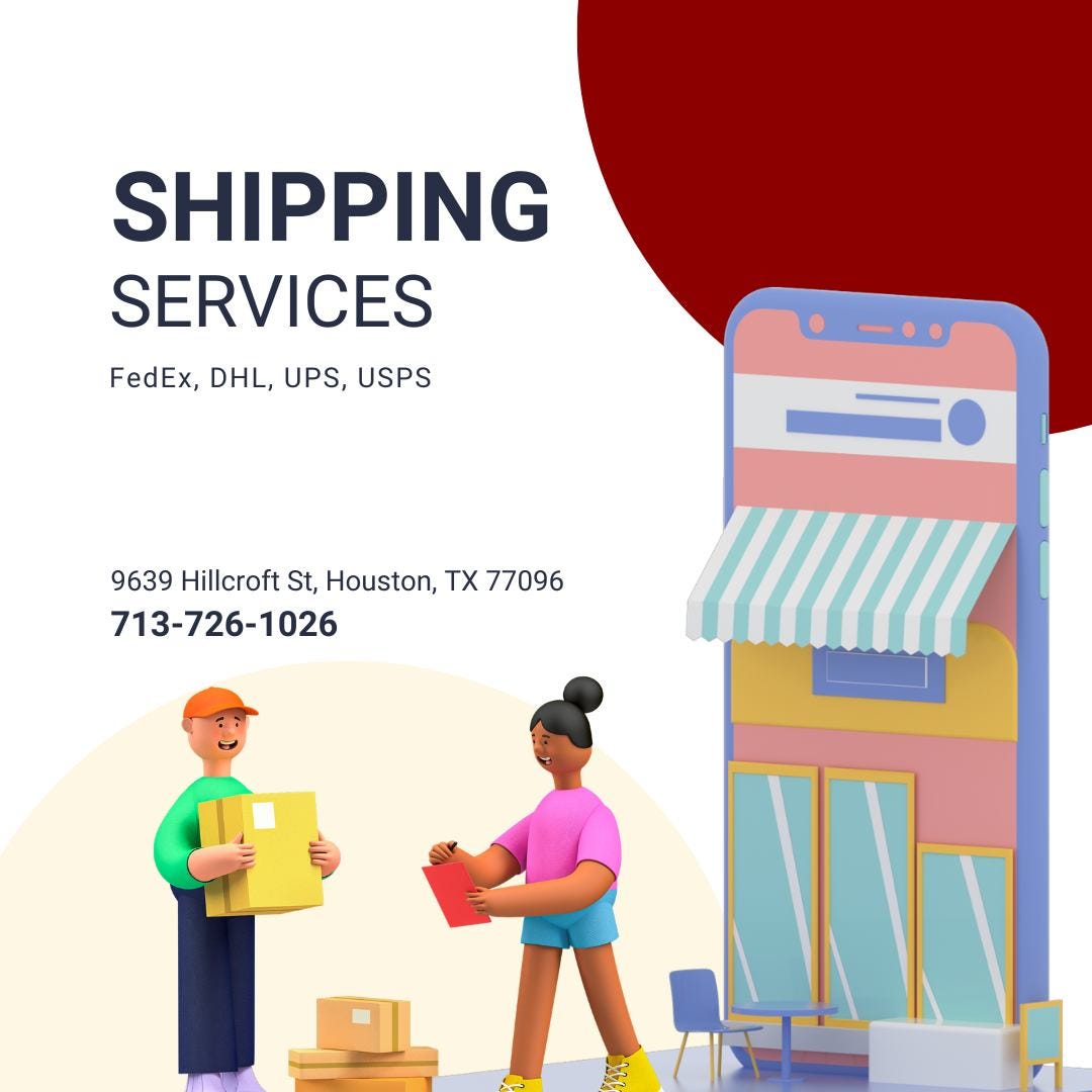 Shipping Services — FedEX, DHL, UPS, USPS - Mailboxandcopy - Medium