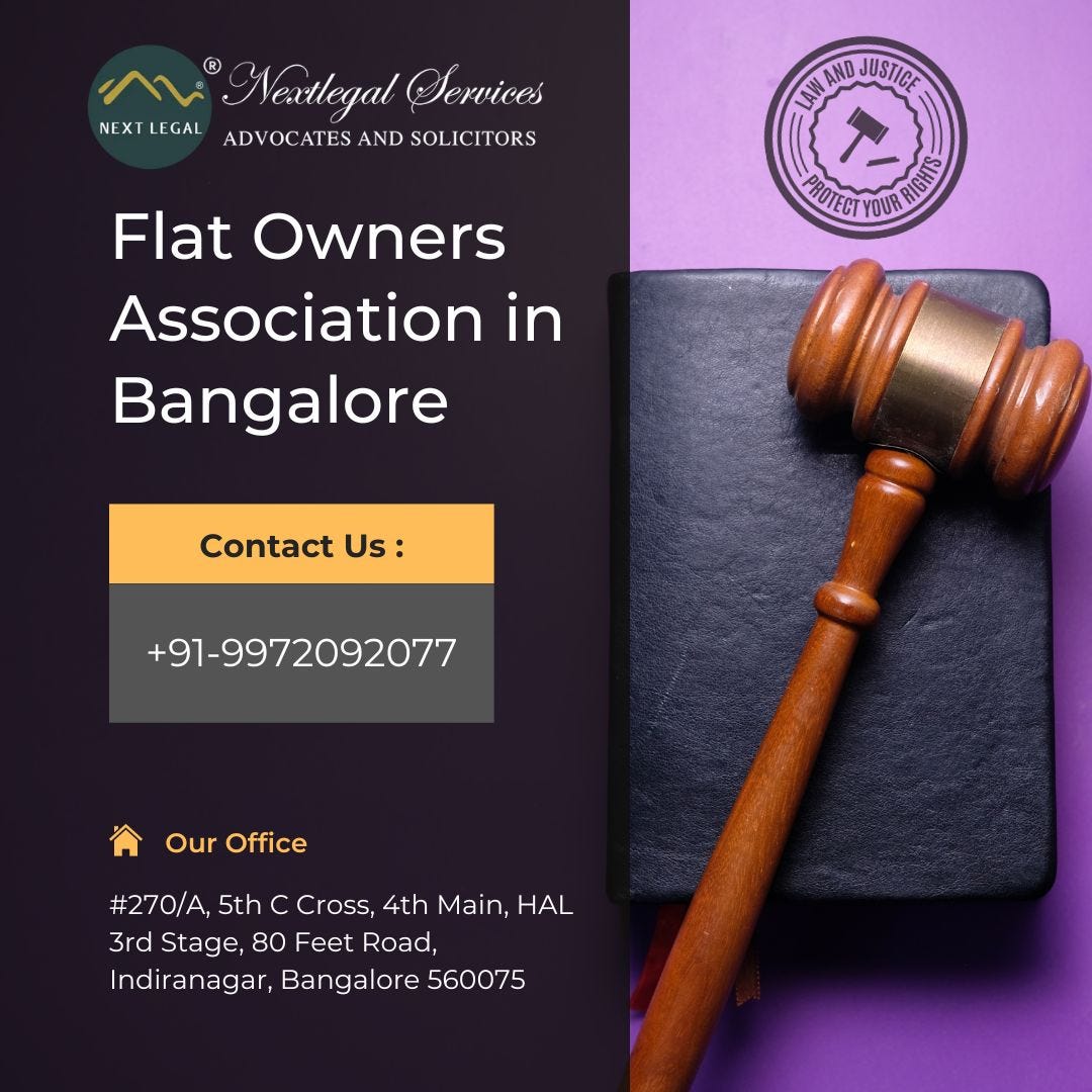 Importance and Role of Flat Owners Association in Bangalore by Next