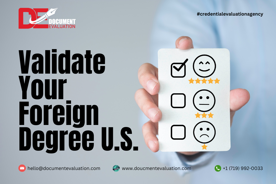 Is Your Foreign Degree Valid in the USA? Here’s How Document Evaluation Can Help You