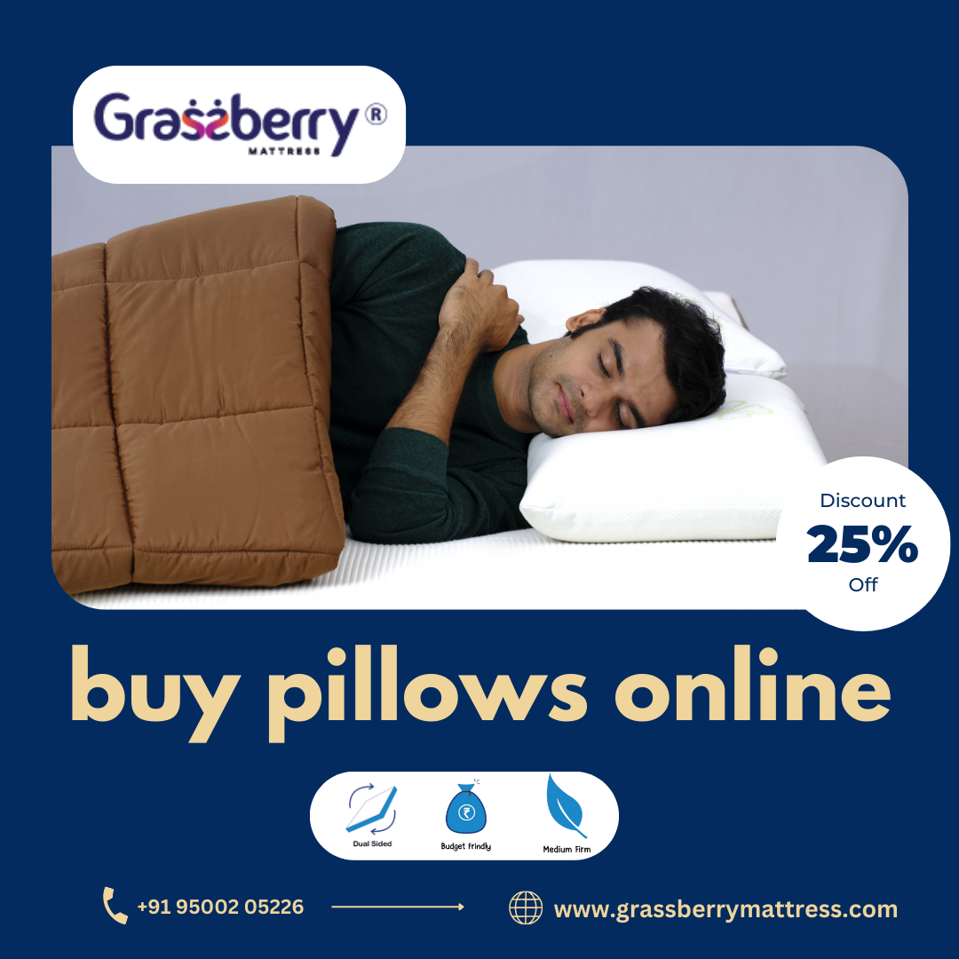 Ultimate Guide Buying Pillows Online by grassberrymattress Medium