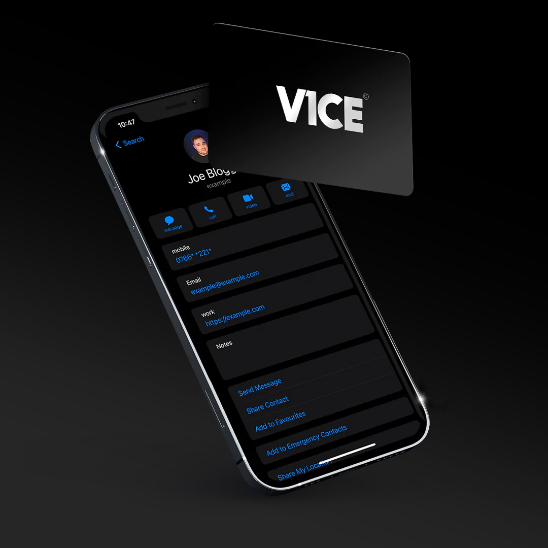 Go Paperless, Stay Memorable Introducing V1CE Digital Business Cards