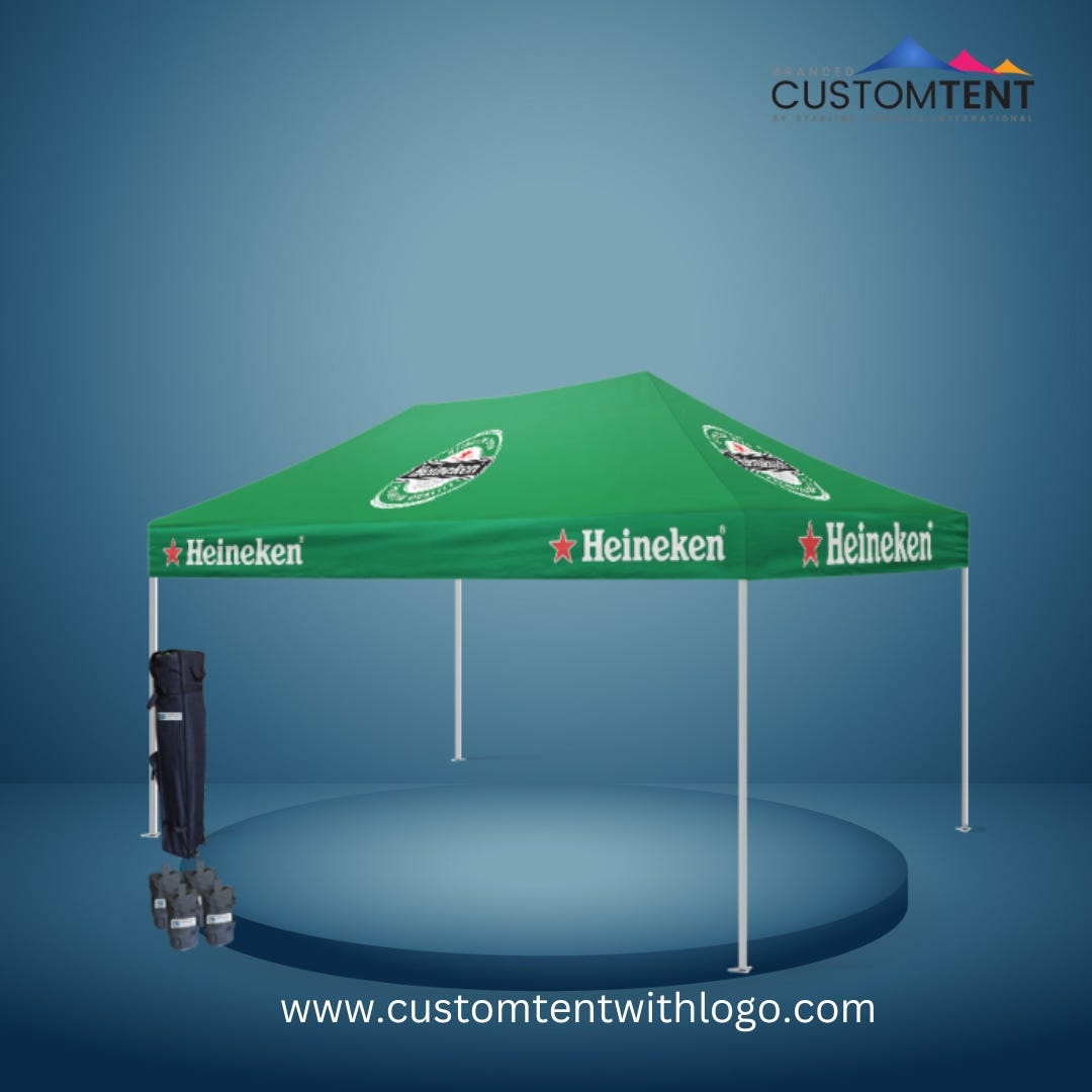 Showcase Your Business With Our Logo Canopy Tent by