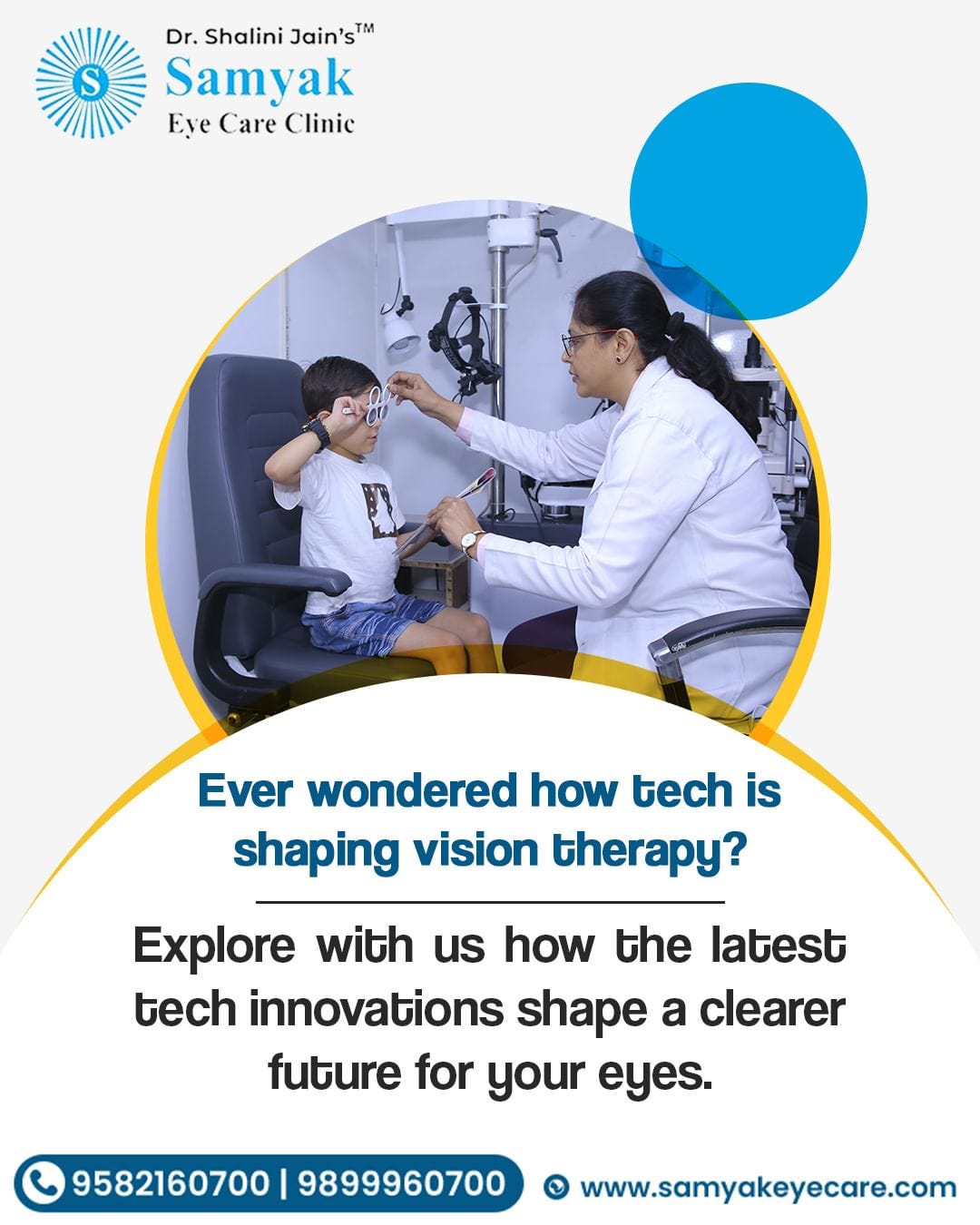 Vision Therapy in Surya Nagar Ghaziabad Dr. Shalini Jain’s Samyak Eye