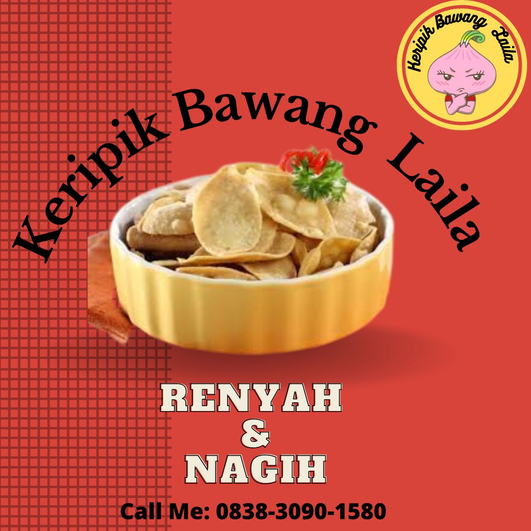 TERENAK, WA: 0838–3090–1580, Jual Keripik Bawang Nagih di termurah