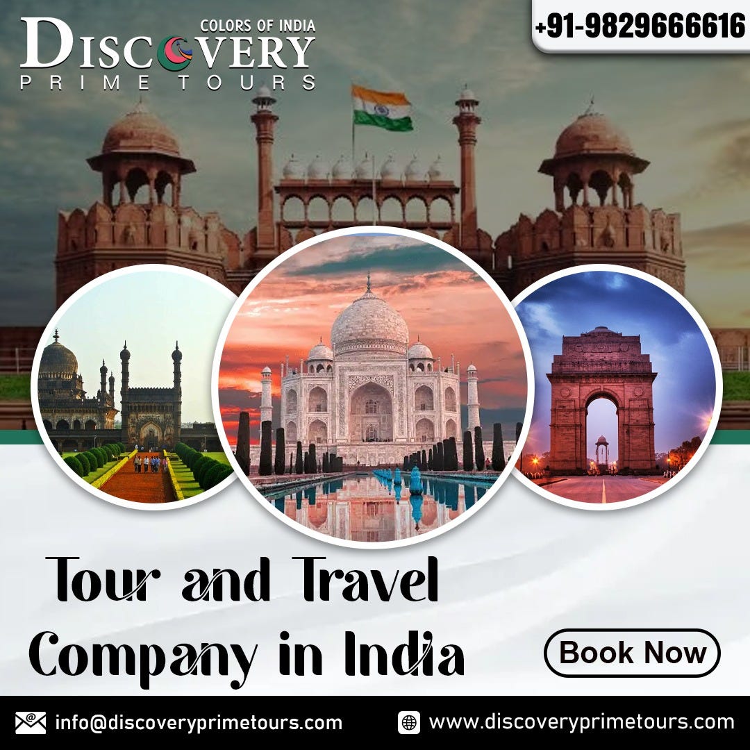 Travel Agency in India for best Travelling Experience! by Discovery
