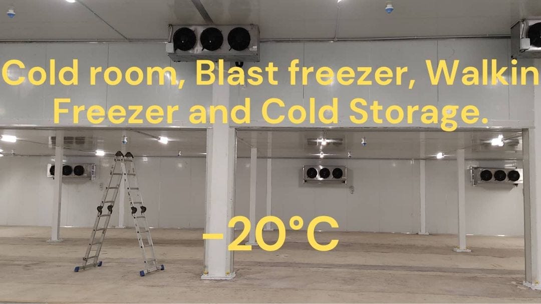 Blast Freezer Installation in Kenya by The Cold Room Kahuna by