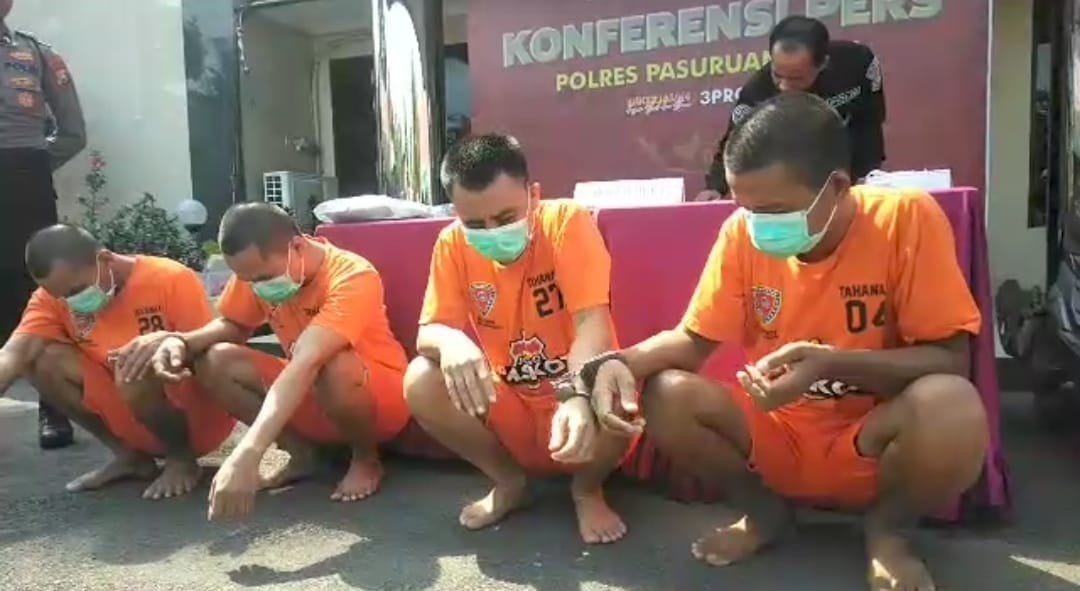 Polisi Tangkapi Satu demi Satu Anggota Jaringan Pengedar Sabu Pasuruan Barat