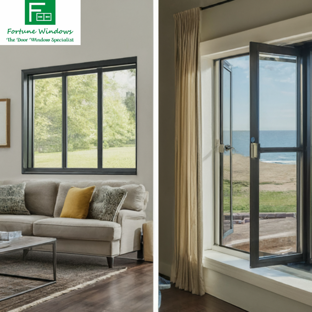 Sliding window vs casement windows by Fortunewindowss Apr, 2024