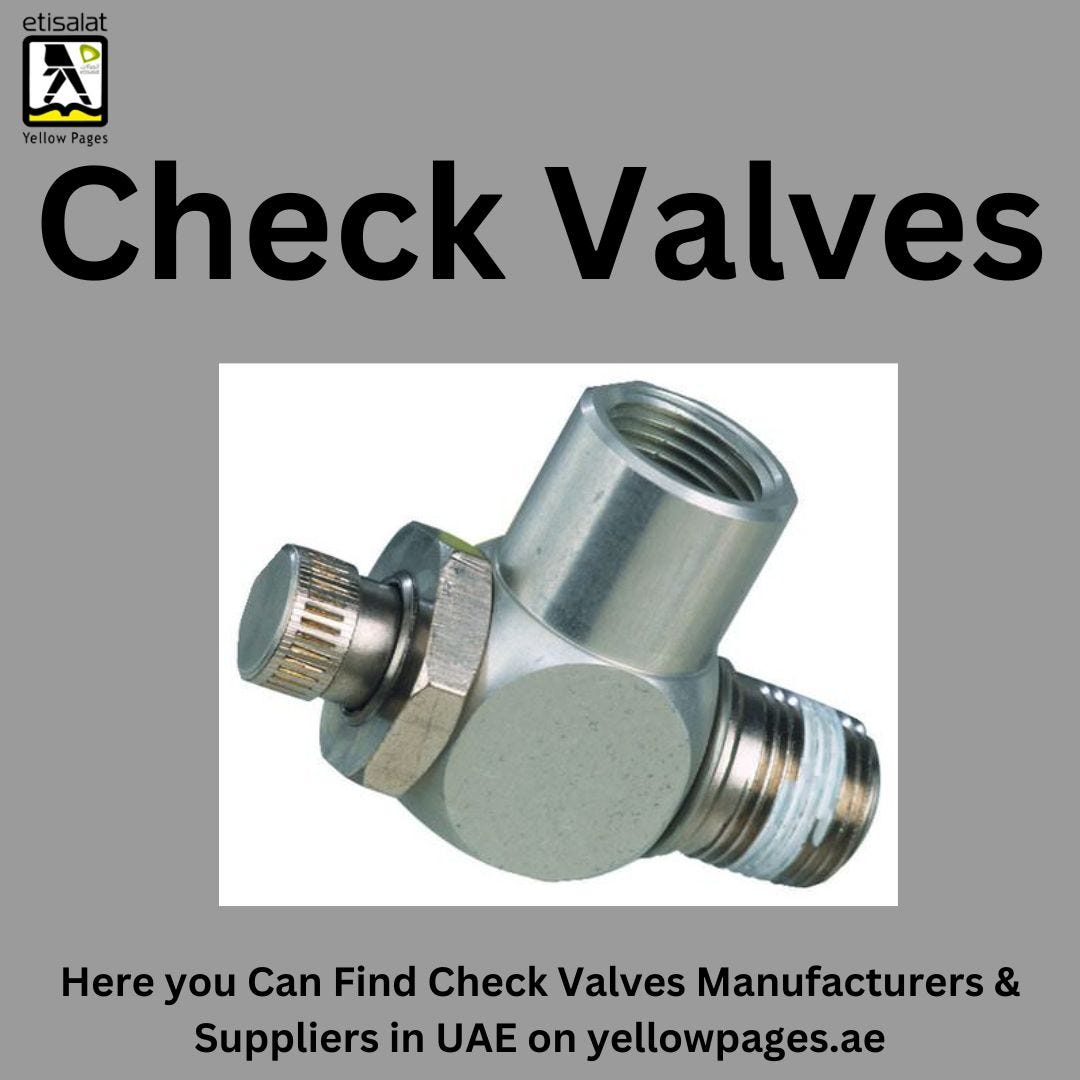 List of Check Valves in UAE on Yellowpages.ae sneha rawat Medium