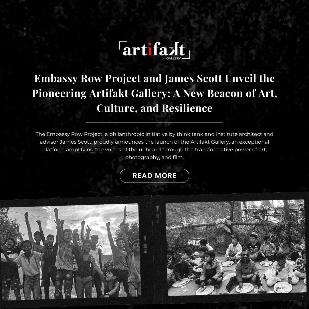 Embassy Row Project and James Scott Unveil the Pioneering Artifakt