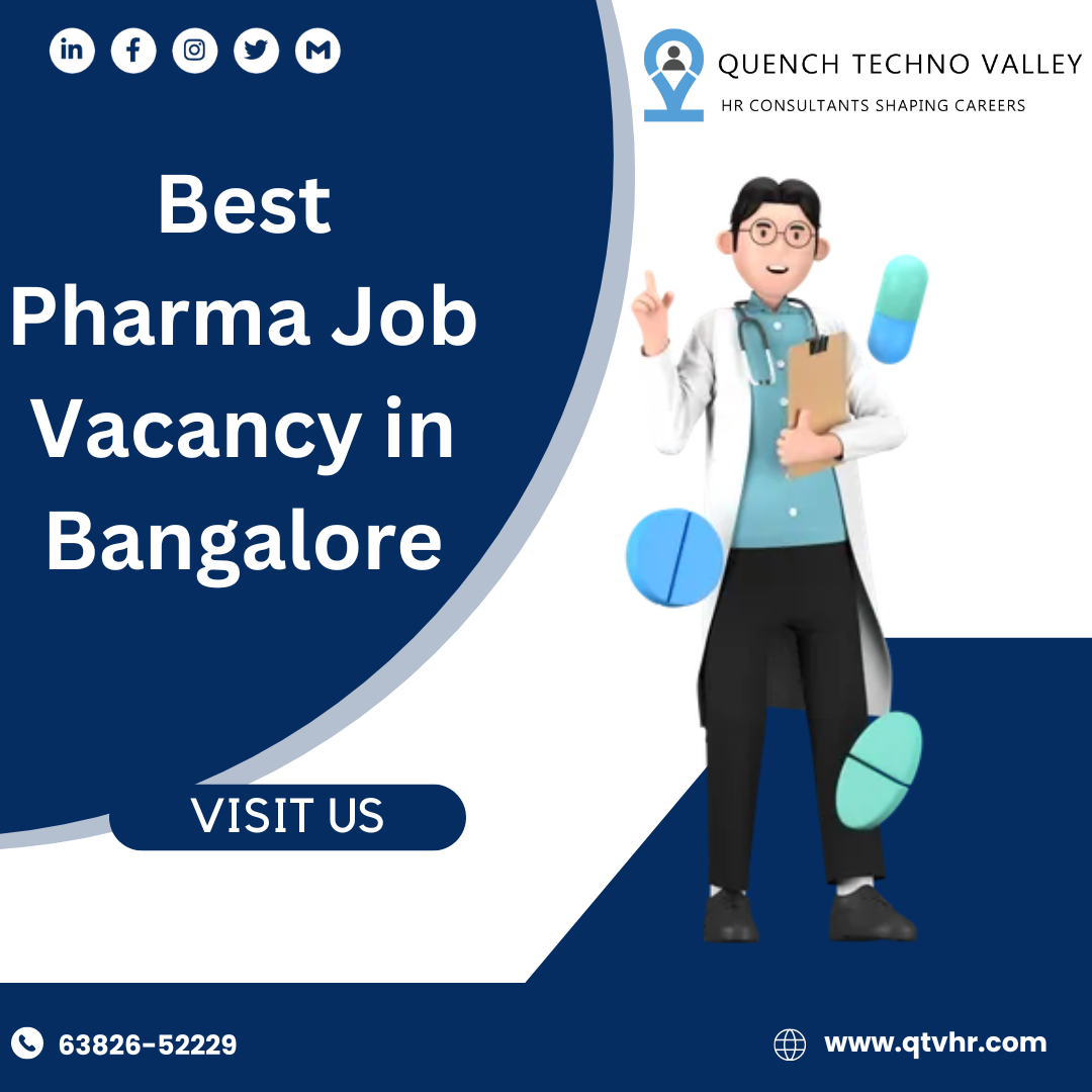 Best Staff Nurse job vacancy in Bangalore QTVHR Quench Techno