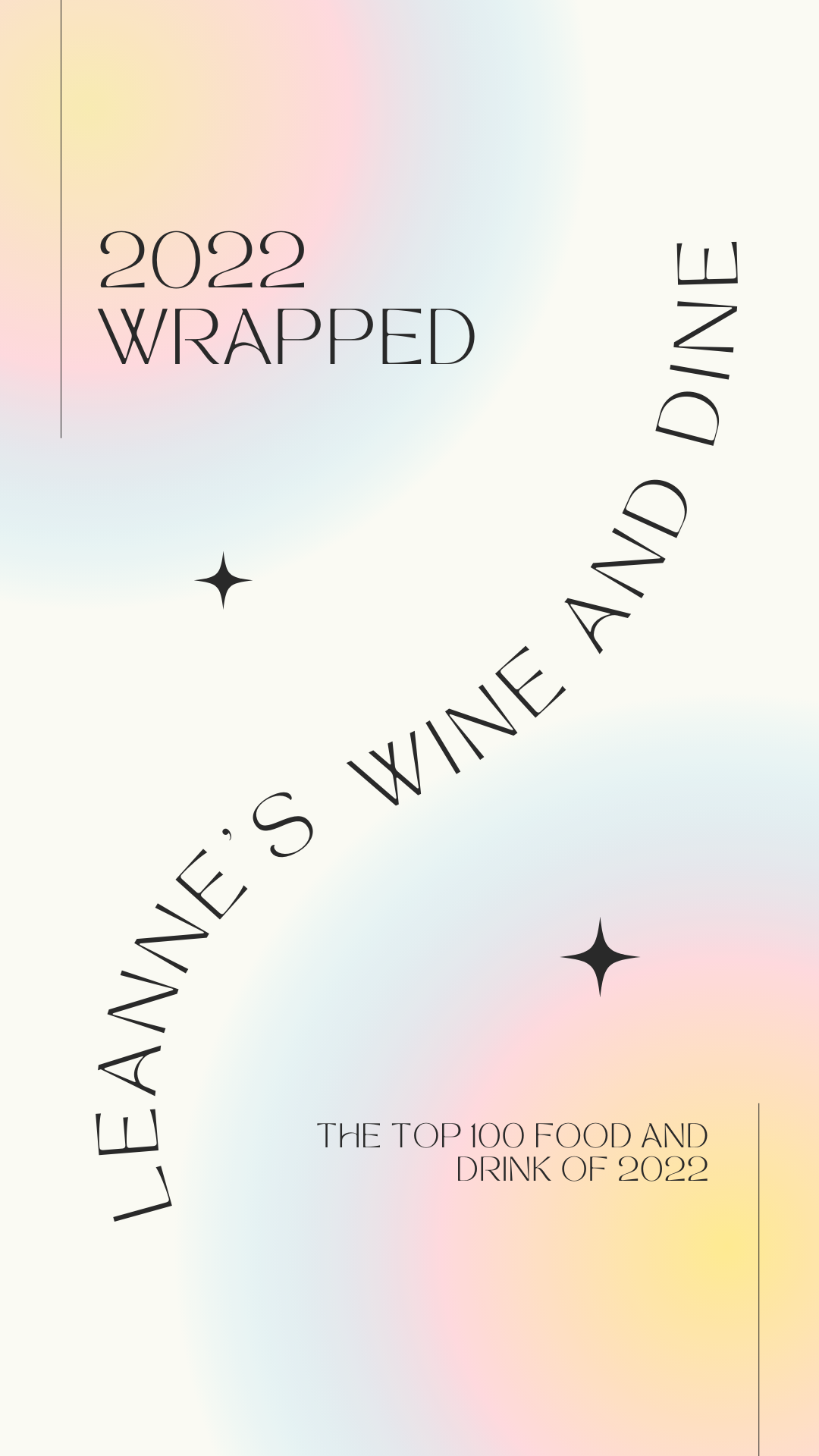 2022 Wrapped (Part 1). Top 100 Food and Drink of the Year (#1