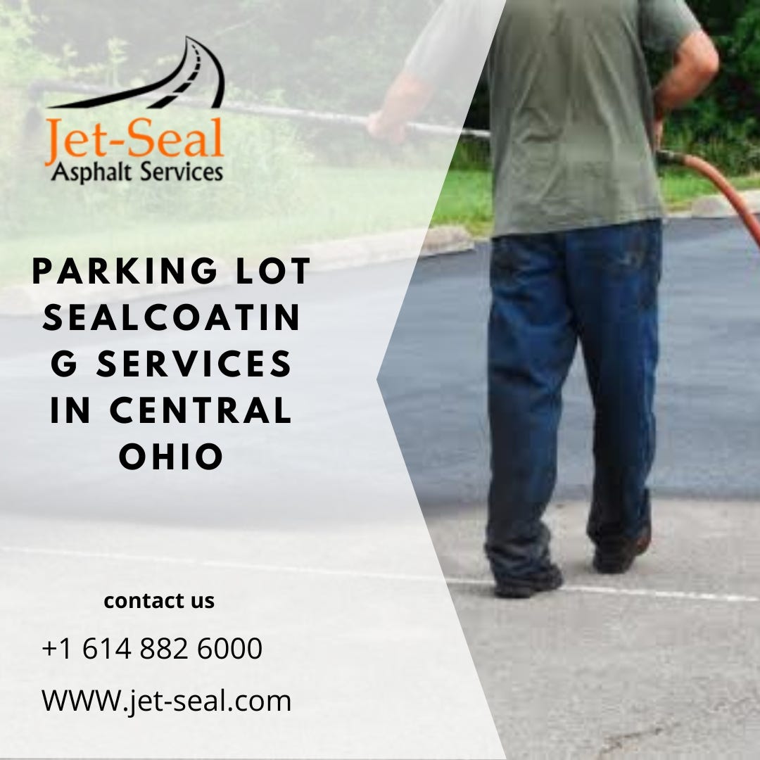 Paving Lot Sealcoating Services Jet Seal Medium