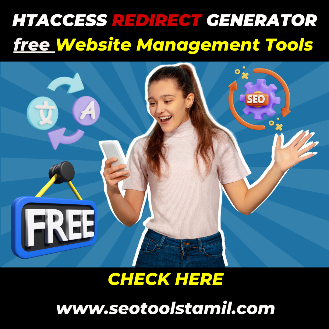 Htaccess Redirect Generator SEO Tools Tamil - seotools - Medium