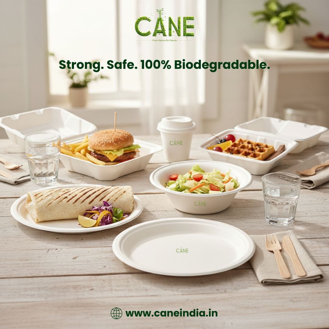 CANE — Biodegradable & Compostable Eco-friendly Products Manufacturer and Exporter.