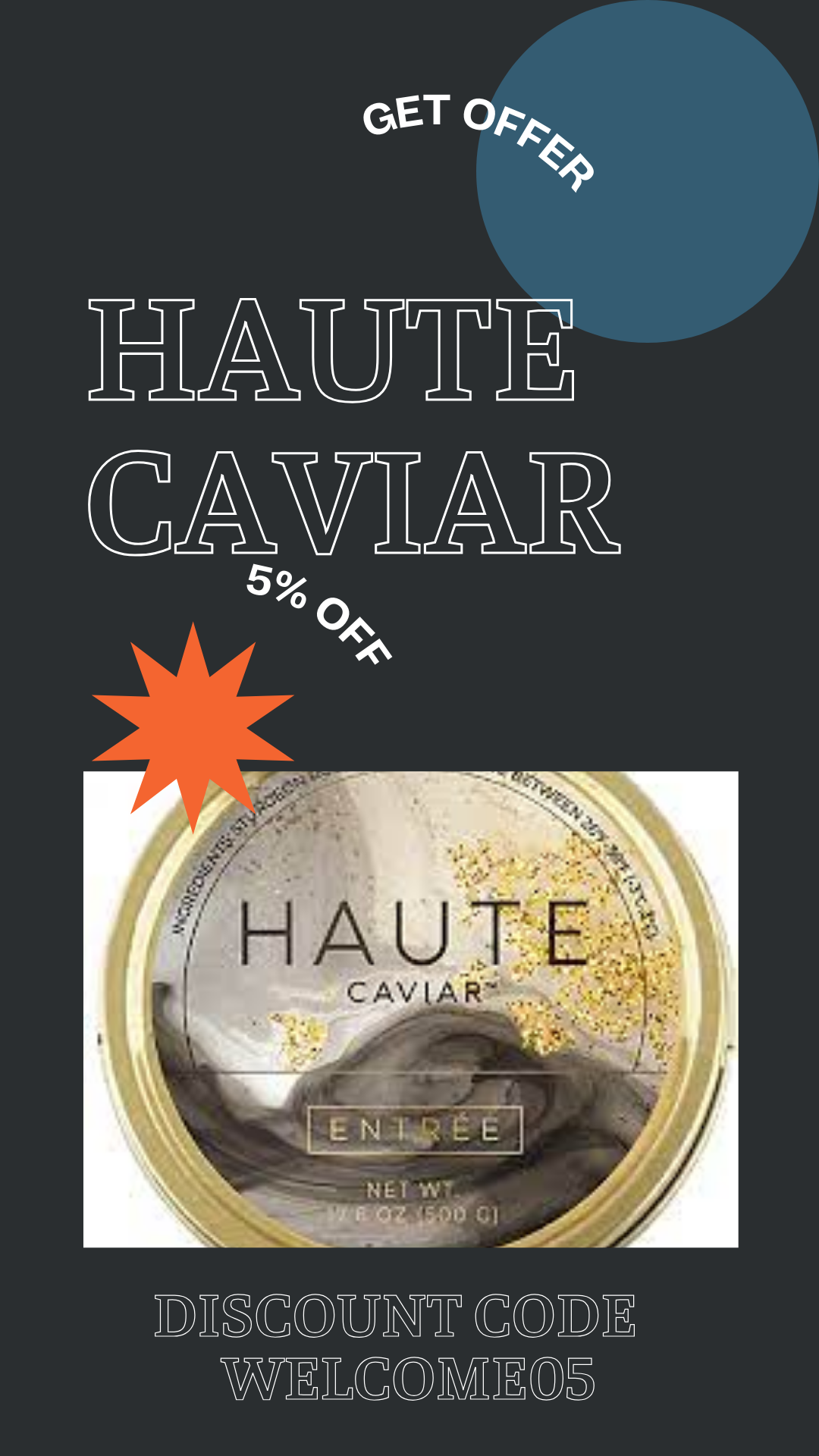 Haute Caviar Discount, Coupon, Promo Codes CouponToaster Medium