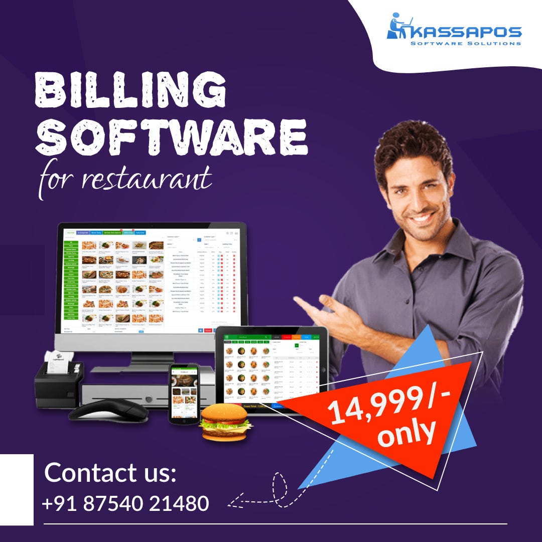Benefits of Billing Software for Companies in Chennai — kassapos | by