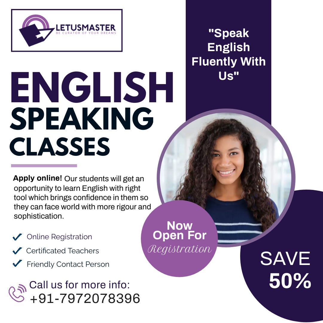 Spoken English Online Course in Madhya Pradesh| Letus Master Looking for  Spoken English Online Course in Madhya Pradesh. Letus Master India's number  1 Professional Online English Speaking Course… - Letusmaster - Medium