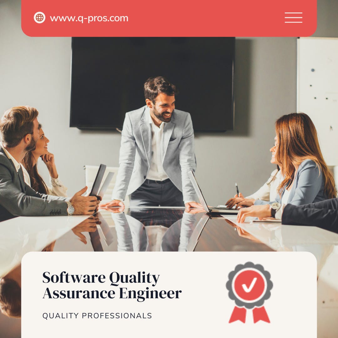 We are a software testing company providing services to businesses in