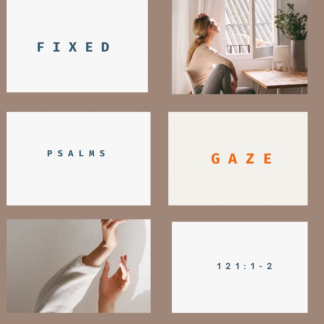 Fixed Gaze by Ukusare Faith Medium