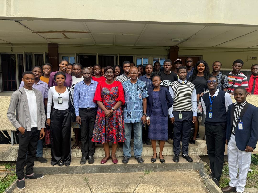 ‎NUGSA Holds Physical Orientation for Freshers