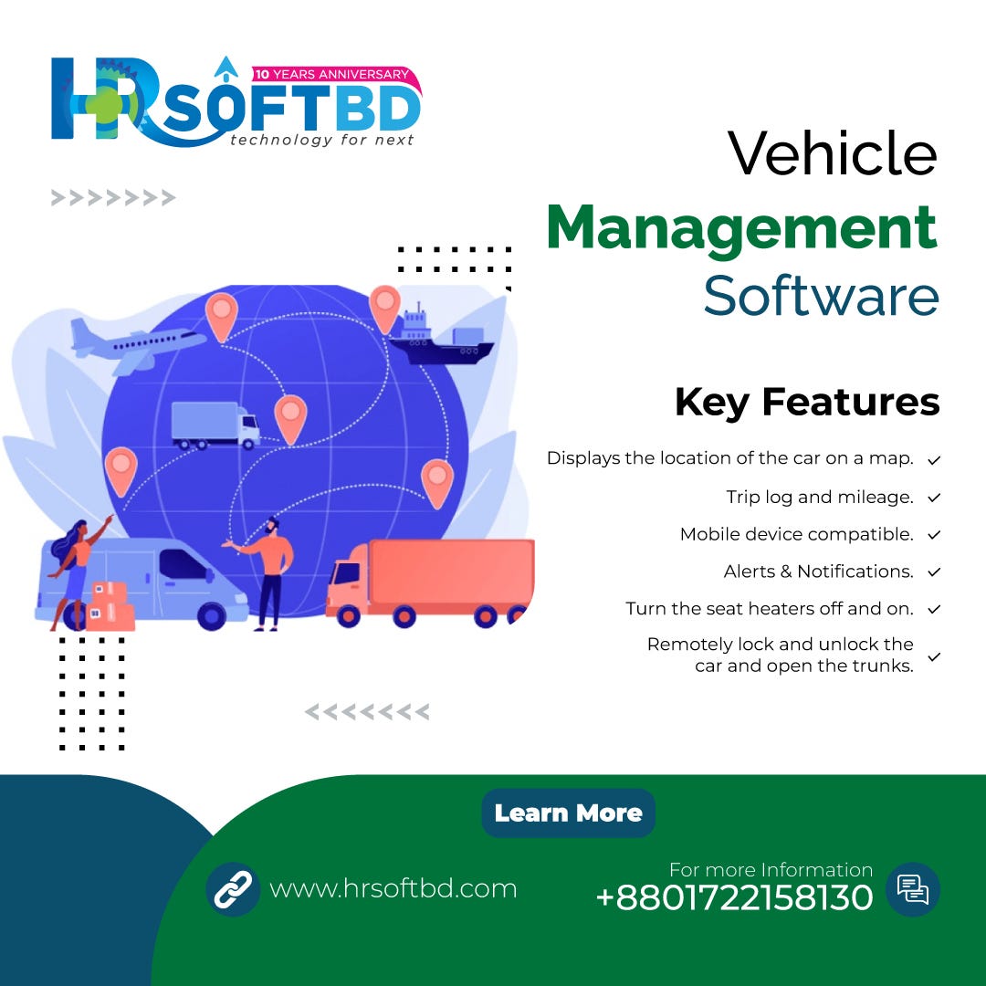 The Vehicle Management Software is a system that offers management