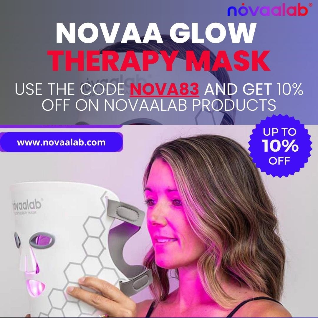 Use code NOVA83 for an exclusive 10% off on Novaalab products! - NovaaLab - Medium