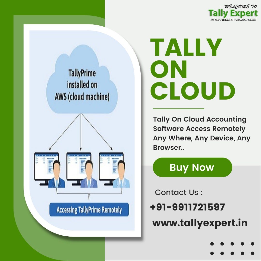 Tally On Cloud Software Services In Delhi