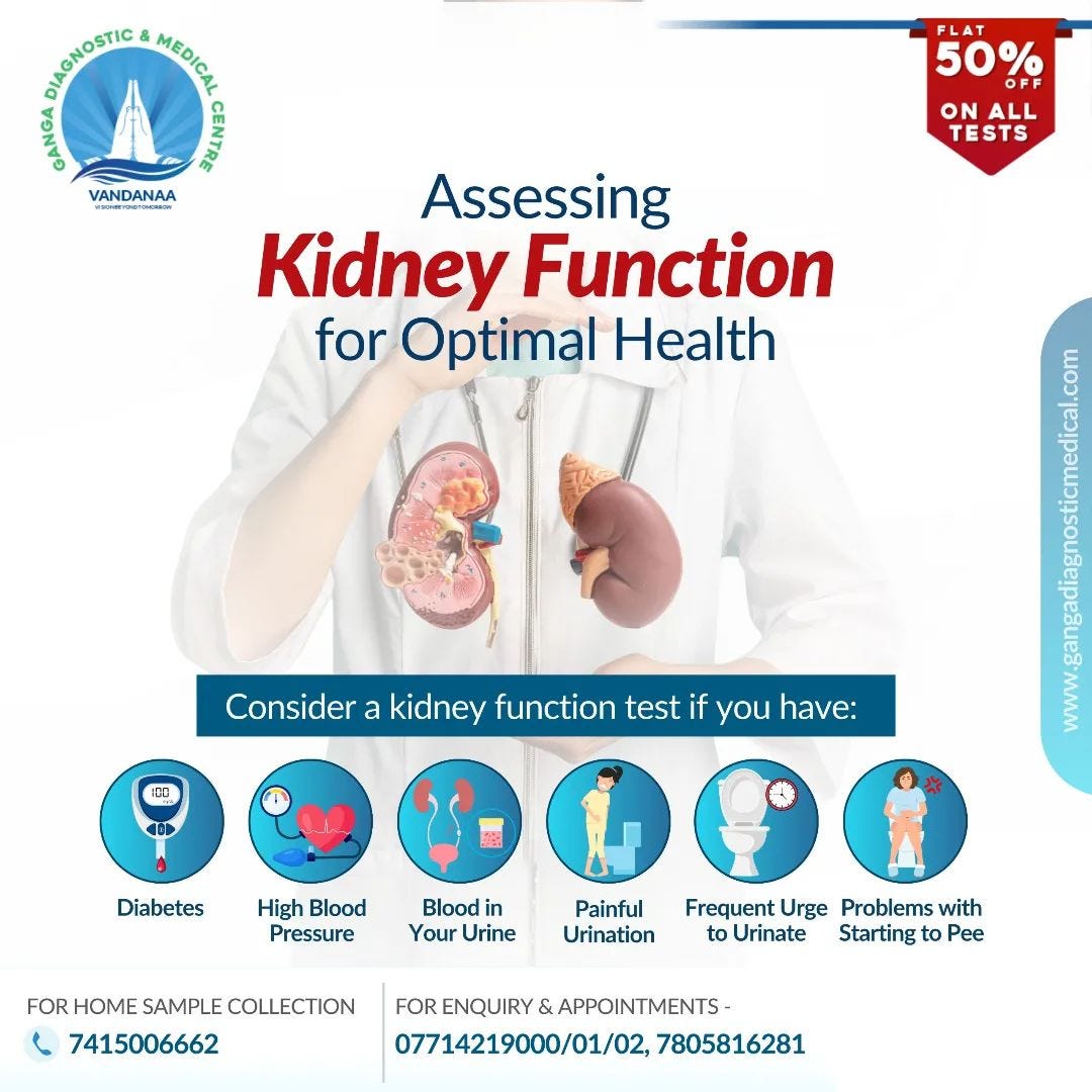 Kidney Function Test Diagram — Ganga Diagnostic and Medical Centre ...