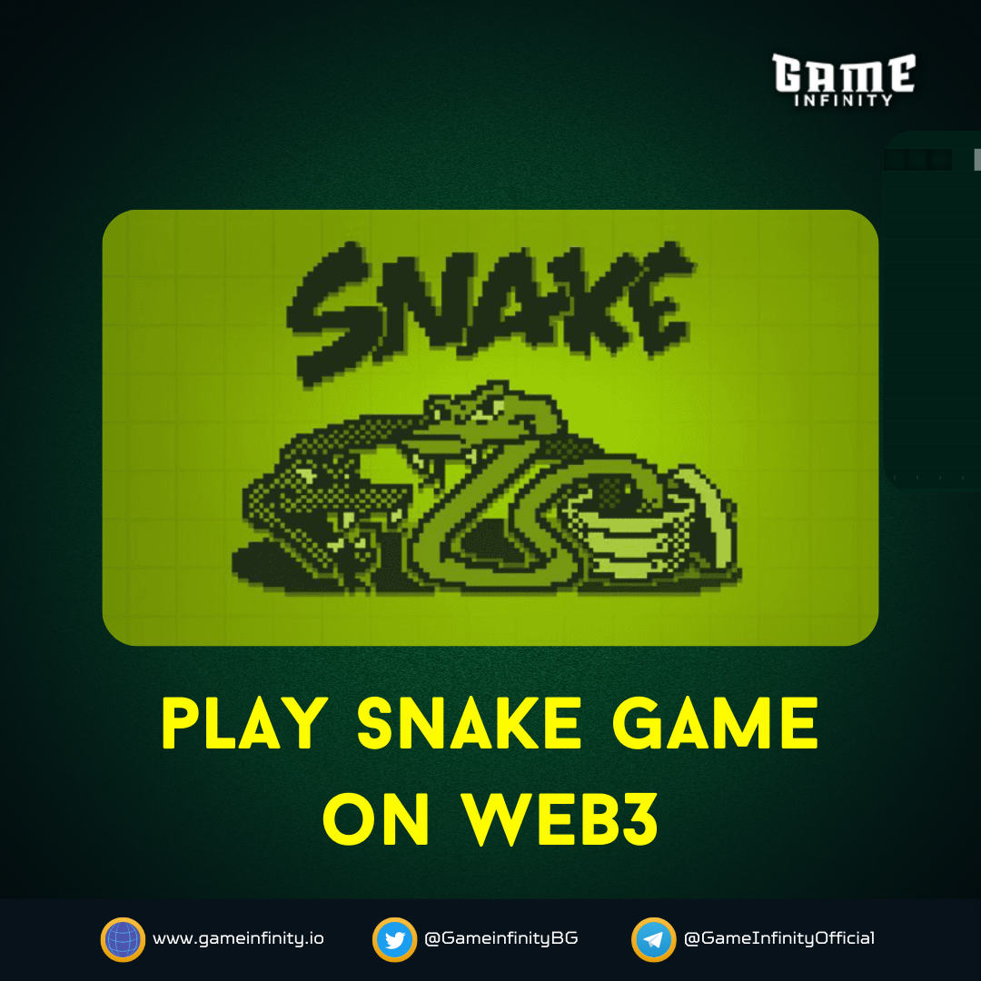 You Can Play The SNAKE GAME On ? 