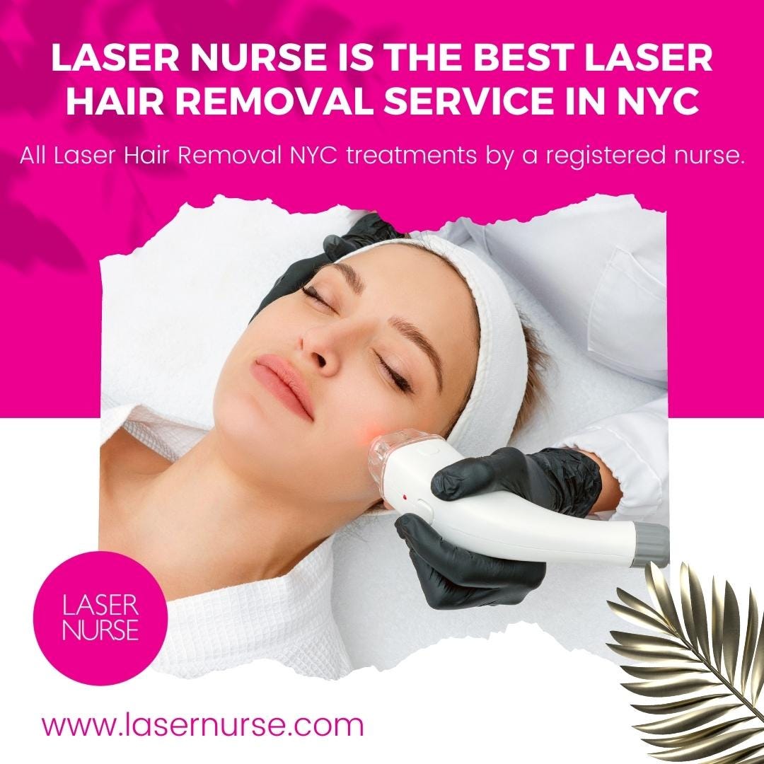 Facial Laser Hair Remoaval. Laser Nurse 36th street 150 W. 36th St… by Laser Nurse Medium