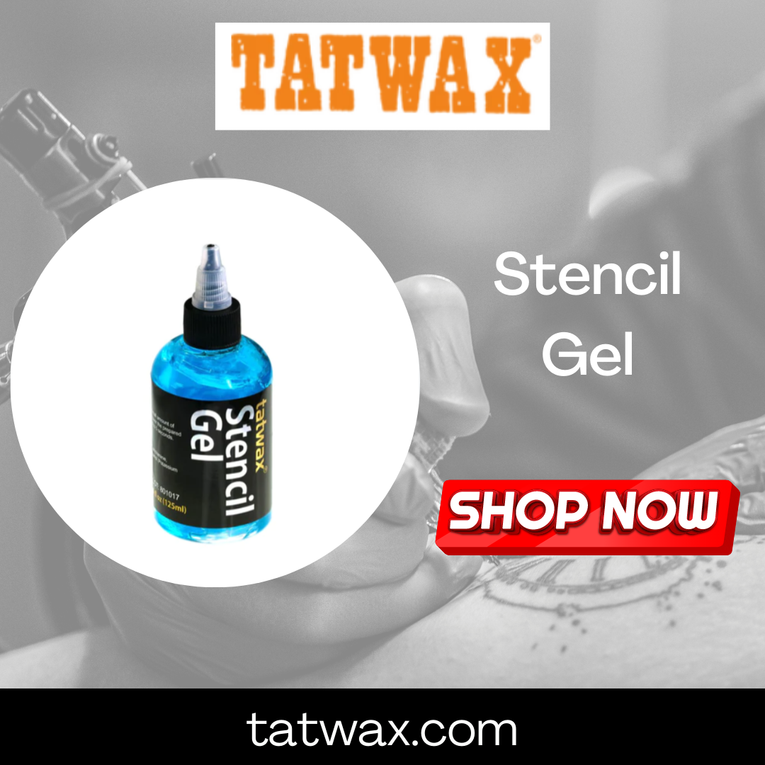 Buy Tattoo Stencil Gel Online at TATWAX.COM, by Tatwaxusa