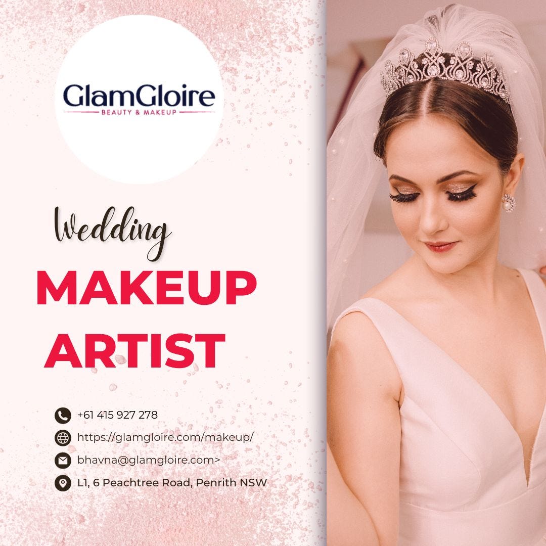 Your Trusted Bridal Makeup Artist in Penrith by Glam Gloire Medium