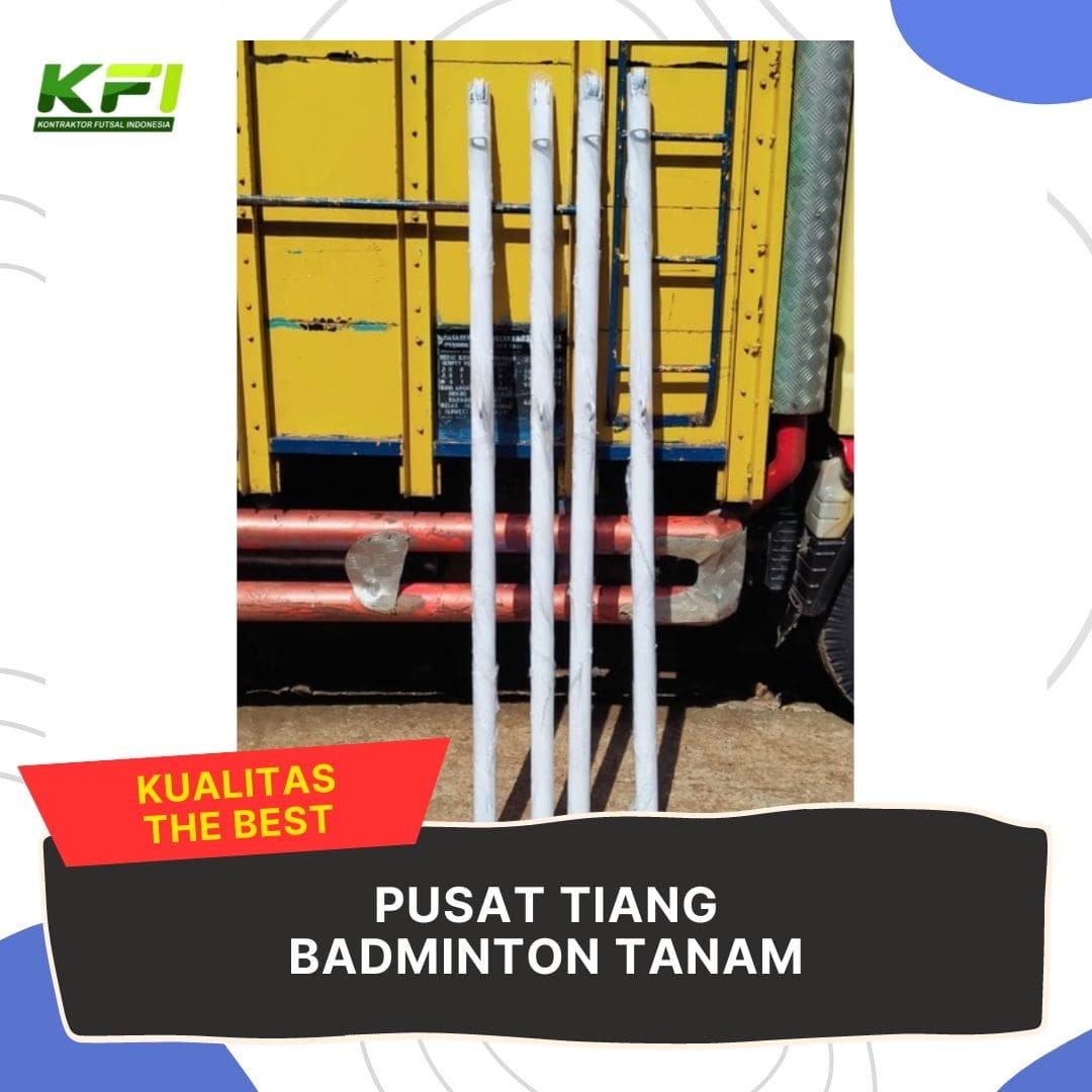Tiang Net Badminton Murah, Harga Tiang Net Badminton Portable, Harga