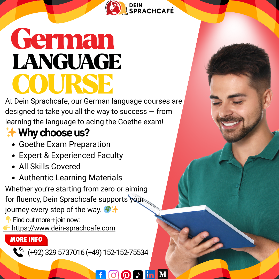 Learn German with Confidence at Dein Sprachcafe