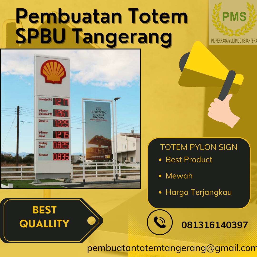 Pembuatan Totem SBPU Tangerang