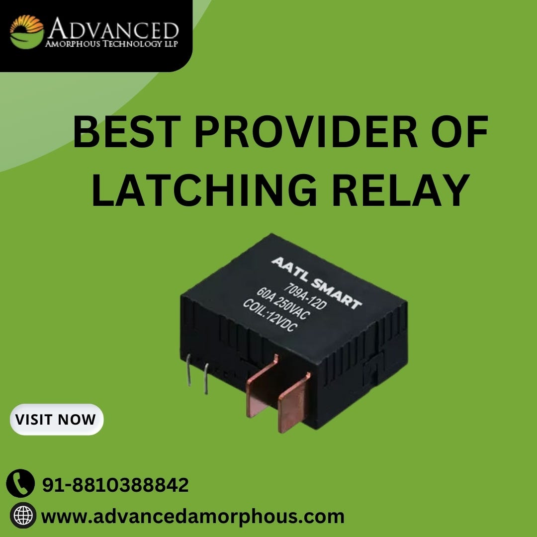 Best Provider of Latching Relay Advanced Amorphous Medium