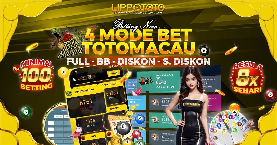 TOTO MACAU PALING GACOR? 🔥 Cuma di LIPPOTOTO!