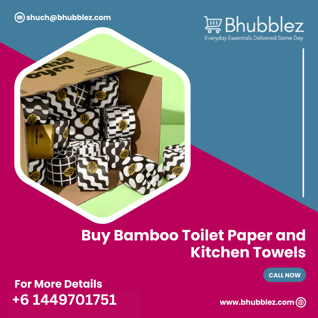 Buy Bamboo Toilet Paper and Kitchen Towels Bhubblez Online Store Medium
