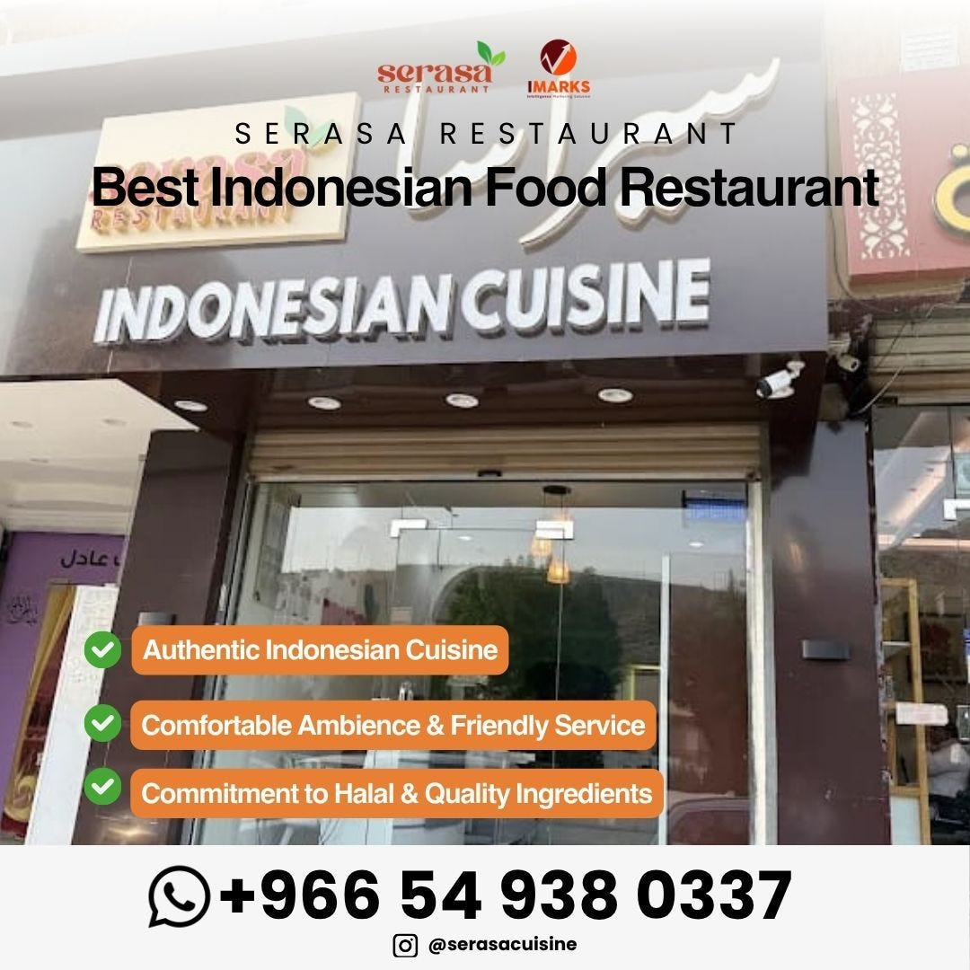 Recommendation for Indonesian Food Restaurant in Makkah City Serasa Restaurant
