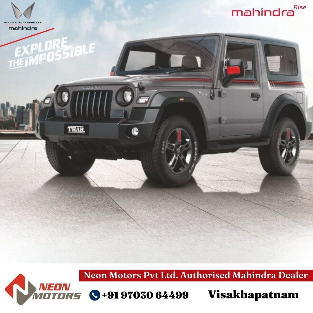 Mahindra showroom in Vizag Mahindra Neon Motors Vizag Neonhyundai