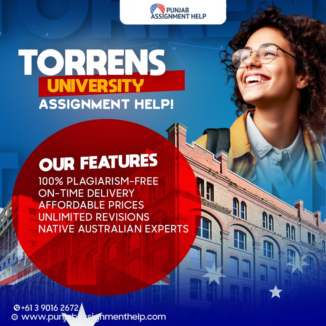 Assignment Help for Torrens University Students — Get Expert Guidance at Punjab Assignment Help