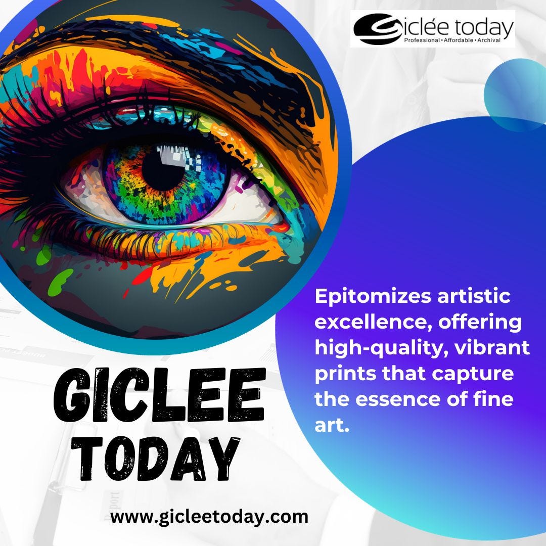 Print on Demand Drop Shipping Giclee Today Medium