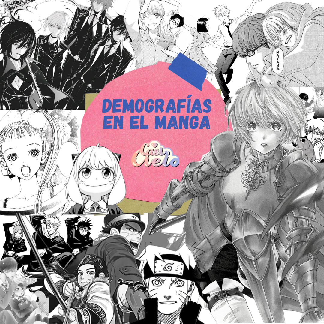 Las demografías del manga
