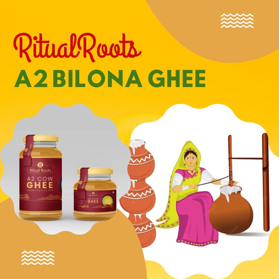 A2 Bilona Ghee | Ritual Roots - Ritual Roots - Medium