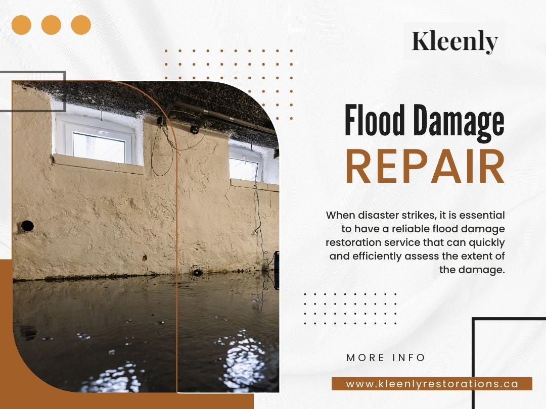 Flood Damage Repair. The Role Of Professional Flood Damage… by