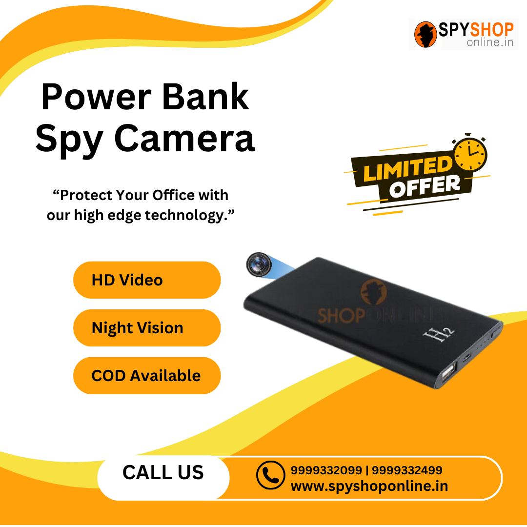 Which Is the Best Hidden Spy Camera Shop in Noida? by Spy Shop Online