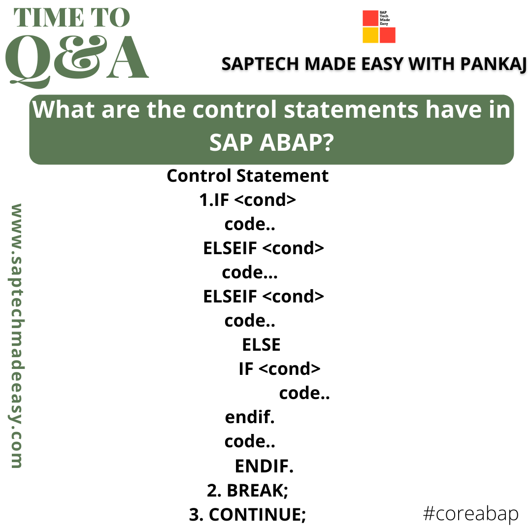 Control Statements In SAP ABAP Bhakti Deshmukh Medium control-statements-in-sap-abap-bhakti-deshmukh-medium